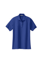 Load image into Gallery viewer, Ladies Short Sleeve Silk Touch™ Polo  w/ Logo

