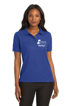 Load image into Gallery viewer, Ladies Short Sleeve Silk Touch™ Polo w/ Logo &amp; Name
