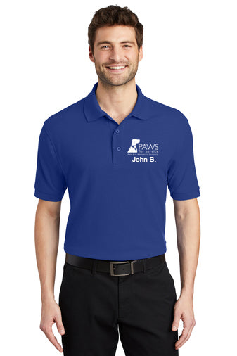 Mens Short Sleeve Silk Touch™ Polo w/Logo & Name